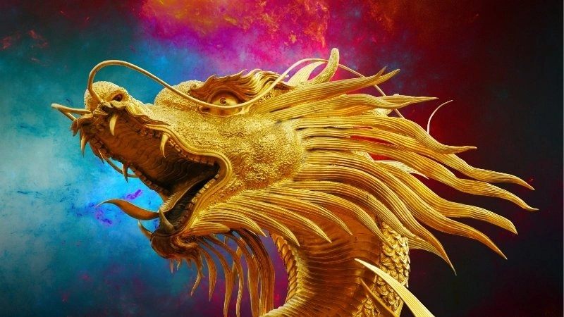 Rồng tượng trưng cho sức mạnh và may mắn