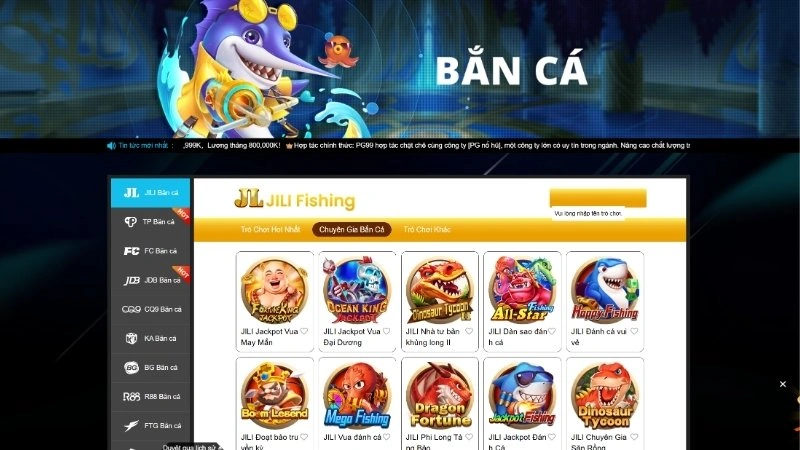 Game bắn cá đắm mình trong đại dương Game bắn cá đắm mình trong đại dương